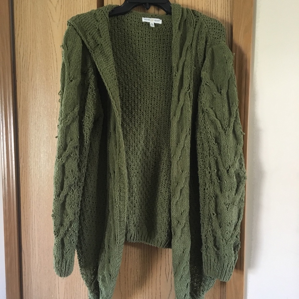 Rugged look sweater
